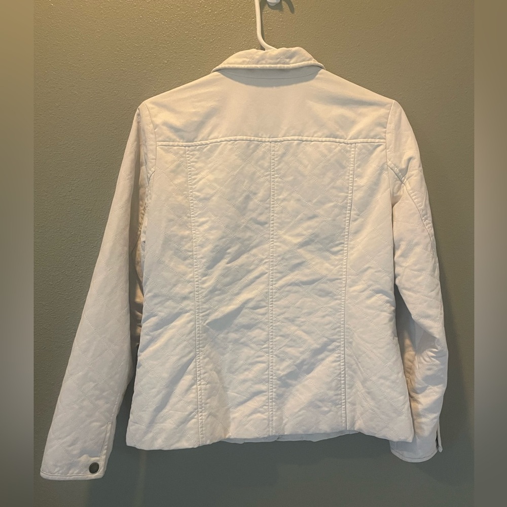 Orvis Women's Ivory Insulated Quilted Jacket Size MP - Picture 3 of 11